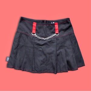 NWT Royal Bones by Tripp Pleated Chain Skirt